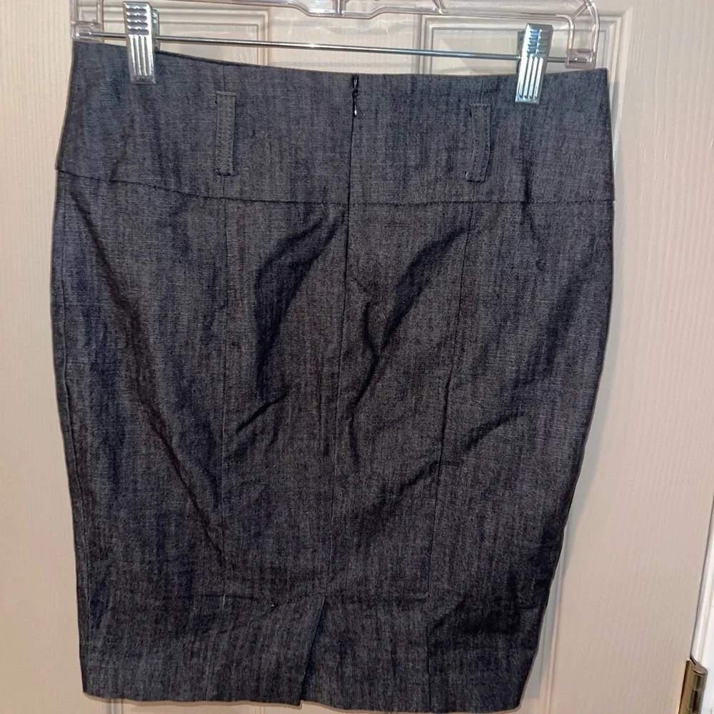 Heartsoul Black Stretch Denim Pencil Skirt​